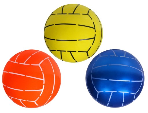 FAREBNÝ GUMOVÝ VOLEJBAL VOLEJBAL 23 CM