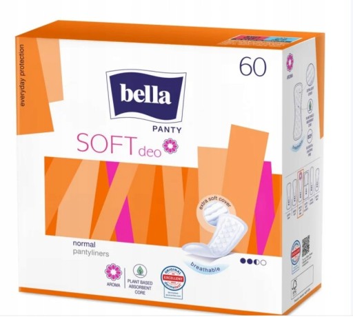 BELLA PANTY VLOŽKY Soft Deo Fresh 60 ks.