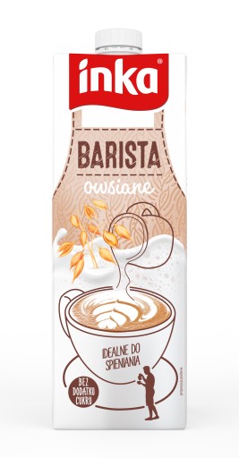 Inka Barista Ovsený nápoj s vitamínom vápnika 1 l
