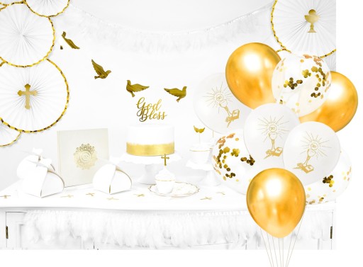 IHS BOUQUET Spoločenské balóny CONFETTI 10 ks