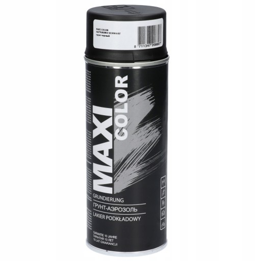 MAXI COLOR ZÁKLADNÝ LEŠTICKÝ ČIERNY SPREJ 400ML