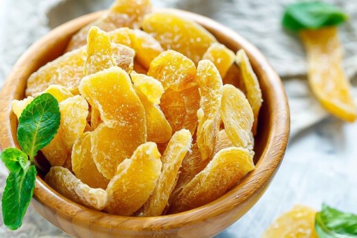 Kandizované zázvorové vločky 500 g Targroch