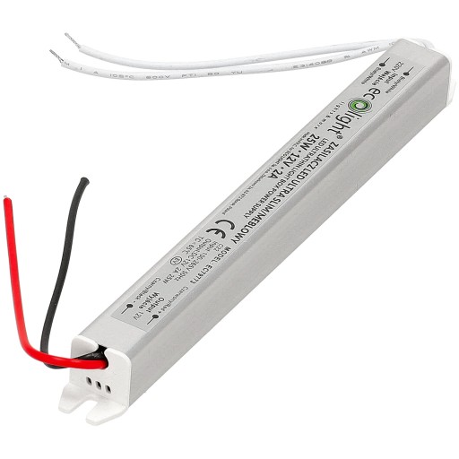 12V LED 24W 2A Nábytkový napájací zdroj Slim PRE LED PÁS