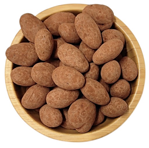 Mandle v mliečnej hľuzovkovej čokoláde - 250g - MIGOgroup
