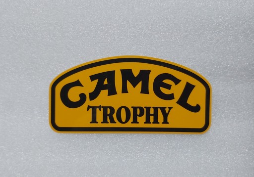 NÁLEPKA S LOGOM CAMEL TROPHY DAKAR RALLYE 12,6 x 6,1 cm