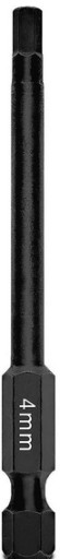HEX MAGNETICKÝ BIT na skrutkovač 4mm L-110mm na konfirmáty s magnetom