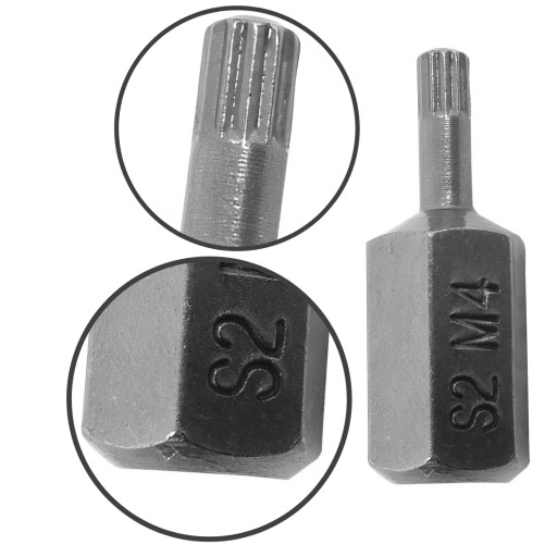 BIT 10MM SPLINE 4x30MM
