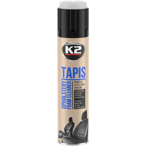 K2 TAPIS Pena na čistenie čalúnenia + kefa