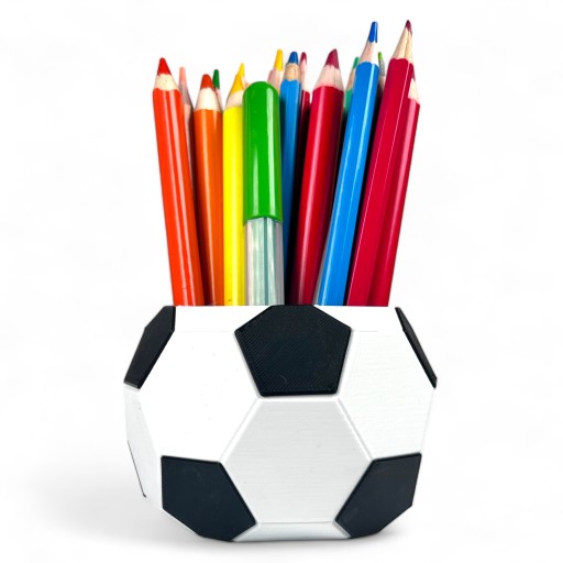 Organizér na stôl pastelky peračník darček k narodeninám FUTBALOVÝ darček