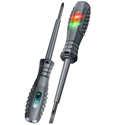 Tester napätia LED skrutkovač súprava skrutkovačov s 2 plochými krížovými hlavami