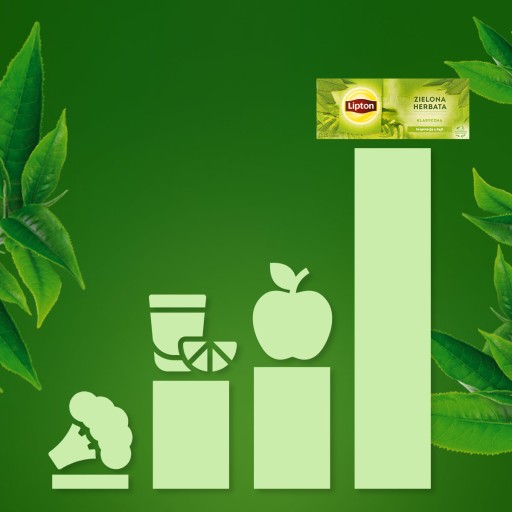 Lipton Classic zelený čaj 25 vrecúšok, 32,5g