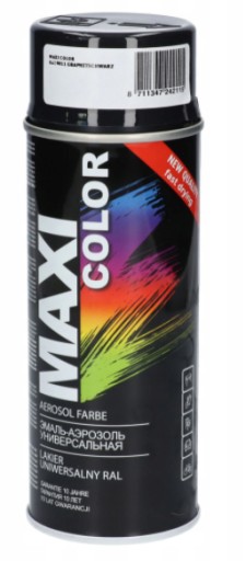 MAXI FARBA RAL 9011 GRAFITOVÁ ČIERNA FARBA