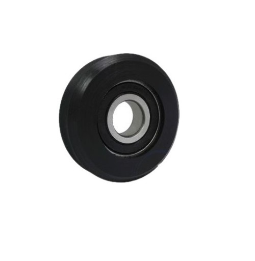Polyuretánový valček s ložiskom, priemer 62 mm, priemer 17