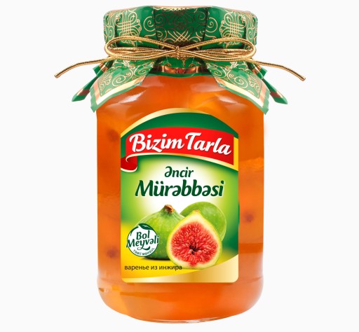 Figový džem Bizim Tarla 400g Azerbajdžan
