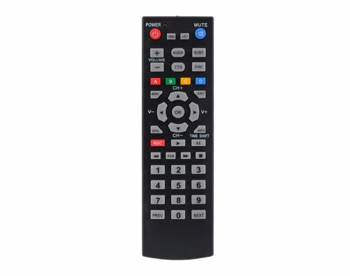 DIAĽKOVÉ OVLÁDANIE PRE DEKODÉR WIWA HD50 HD80 HD90 + BATÉRIE