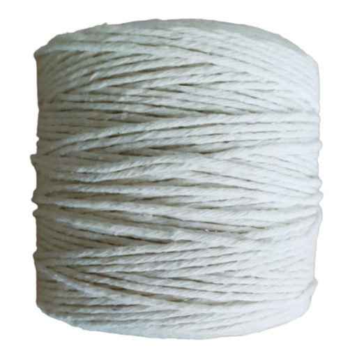 BAVLNA BAVLNENÁ ŠNÚRA, BIELA 300m - 500g