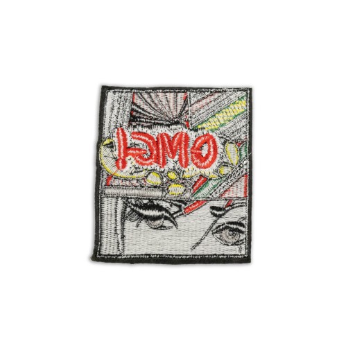 Vyšívaný PATCH OMG! ženské komické oči