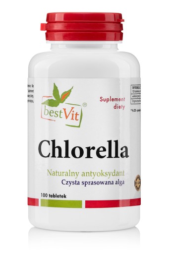 Bio Chlorella 500 mg 100 tabliet Detox Bestvit