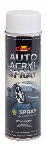 Sprej Auto Acryl Champion 500ml - biely základný náter
