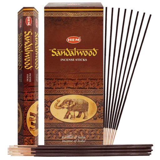Indické vonné tyčinky Sandalwood Sandalwod 20S HEM