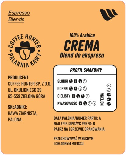 Vzorka Crema Blend 100 g