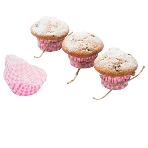Košíčky na muffiny, 60 ks, ružové, mix