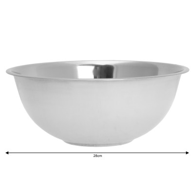 Oceľová misa 28 cm 1,5 l