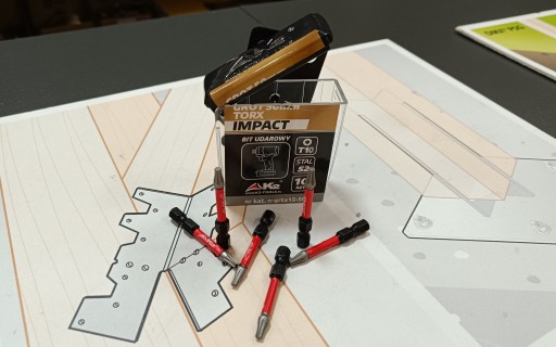 Nárazový hrot bitu pre skrutkovač K2 Impact TX10 TORX T-10 S2 50mm