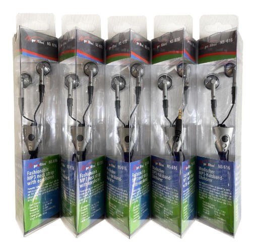 Drôtové stereo slúchadlá Profitec NS 616