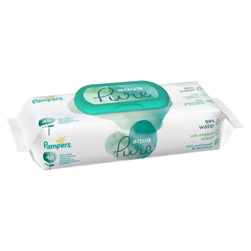Vlhčené obrúsky Pampers Aqua Pure