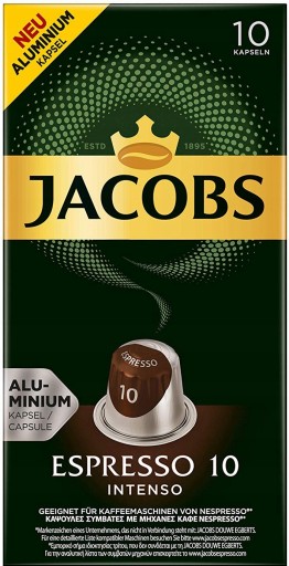NESPRESSO JACOBS Espresso Intenso 10
