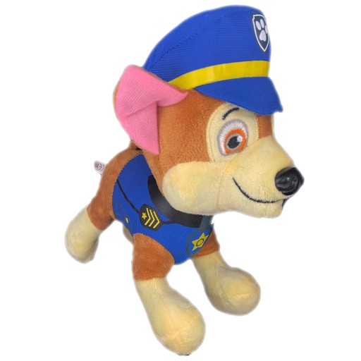 Tlapková patrola CHASE PLYŠOVÝ MASKOT 20CM SPIEVAJÚCI ZVUK Z ROZPRÁVKY