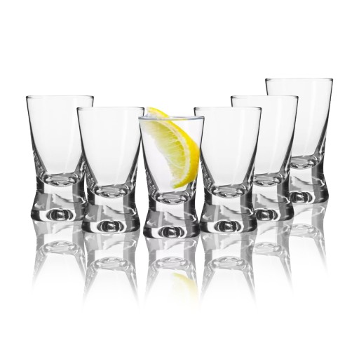 Poháre na vodku Krosno Shot 25 ml, 6 kusov