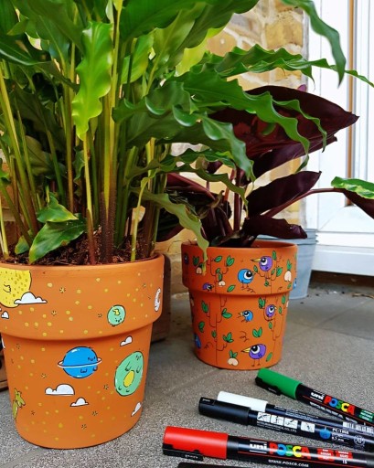 Posca PC-5M strieborná plagátová fixka