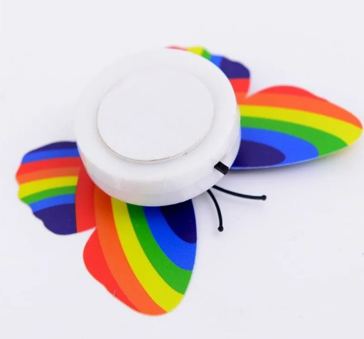 Samolepiace LED LAMPY BUTTERFLY 3D FAREBNÉ motýle 02-10
