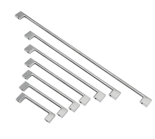 CHROME LOFT 160 mm klasická, elegantná rukoväť kuchynského nábytku ZnAl UA10