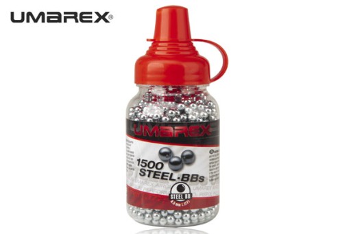 Umarex BBs OCELOVÉ GULIČKY DO STRIEBORNEJ VZDUCHOVKY 4,5 mm 1500 ks.
