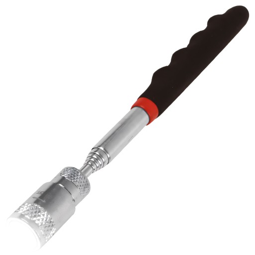 MAGNETICKÝ UCHOVÁVAČ TELESKOPICKÝ MAGNETOVÝ BATERKA LED DIÓDA DLHÁ 82CM