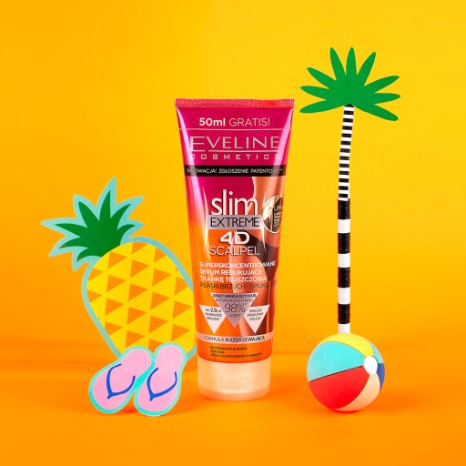 Telové sérum Eveline Cosmetics Slim Extreme 4D