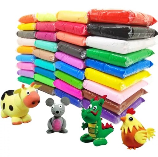 PLASTICINE SENSO FOAM POLYMER CLAY 12 KS