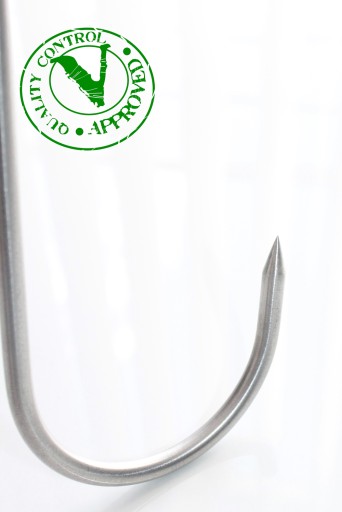 Fajčiarske háky, 1 kus, nerez, S5, 160 mm