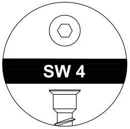 100X Skrutka 6,4 x 50 mm Potvrdzovacie skrutky