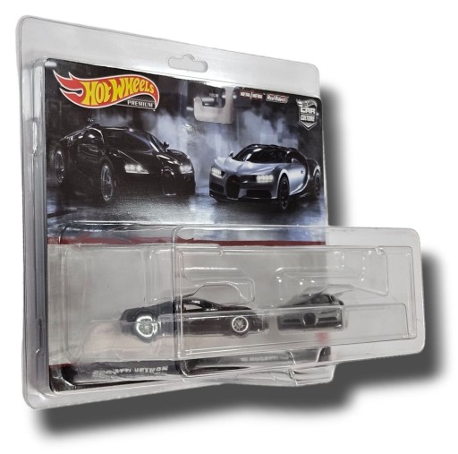 Hot Wheels 2-balenie Protector case pre 2-pack Premium modely 1:64