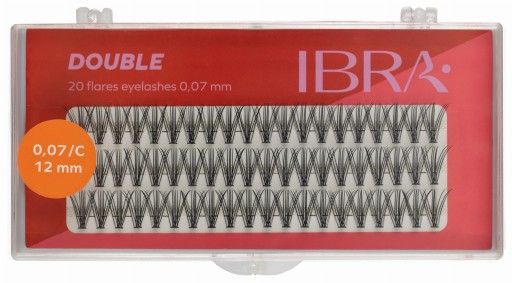 Ibra - DOUBLE - Trsy s dvojnásobným objemom 12 mm