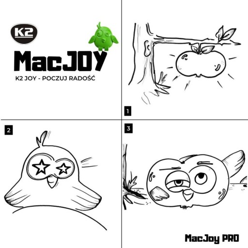 Osviežovač vzduchu do auta K2 JOY LIFE bird