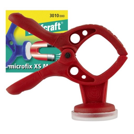 Wolfcraft Mini pružinová svorka s magnetom