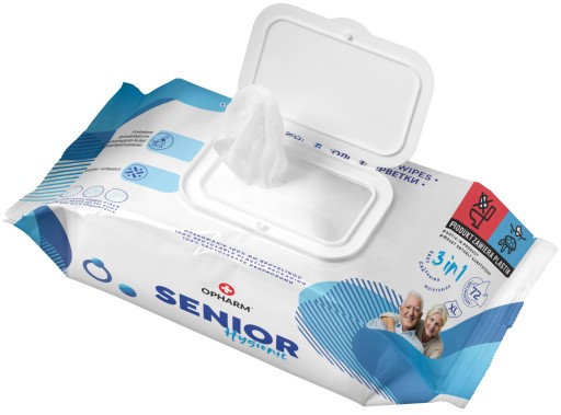 Senior Hygienic telové utierky 72 ks.