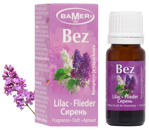 ZLOŽENIE VÔNE BAMER OLEJ BEZ LILAC 7 ML