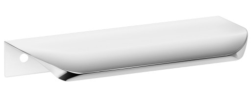 Okrajová rukoväť aplikovaná vpredu, chróm - 96/116 mm UA02 AMIX