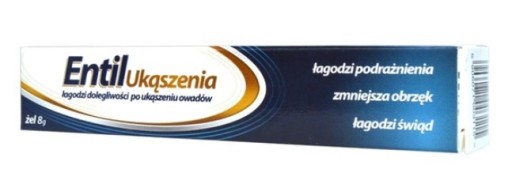 Entil hydrogél upokojujúci po bodnutí hmyzom 8 g